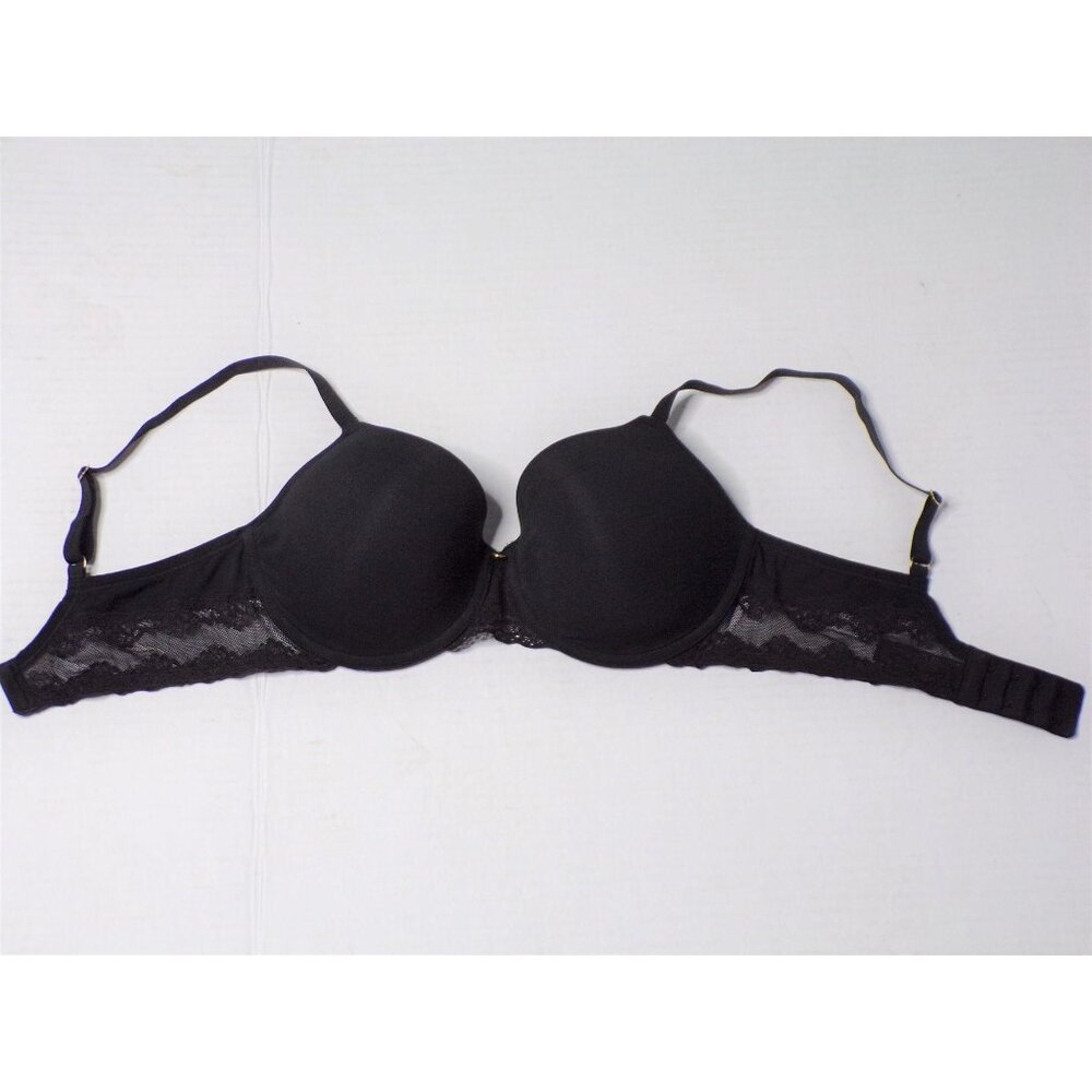 🆕NATORI Bliss Full Underwire T-Shirt Bra 34D Black #721154 - Picture 6 of 10